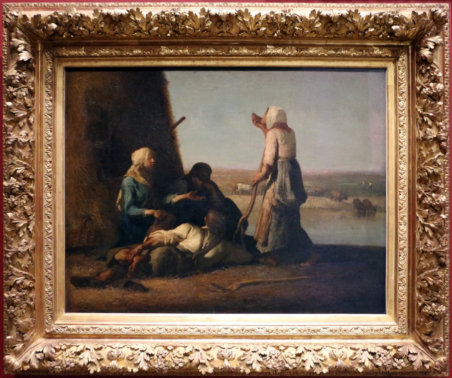 Faneurien lepo - Jean-François Millet