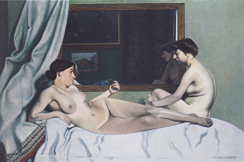 Mallien lepo - Félix Vallotton