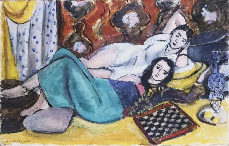 Mallien lepo - Henri Matisse