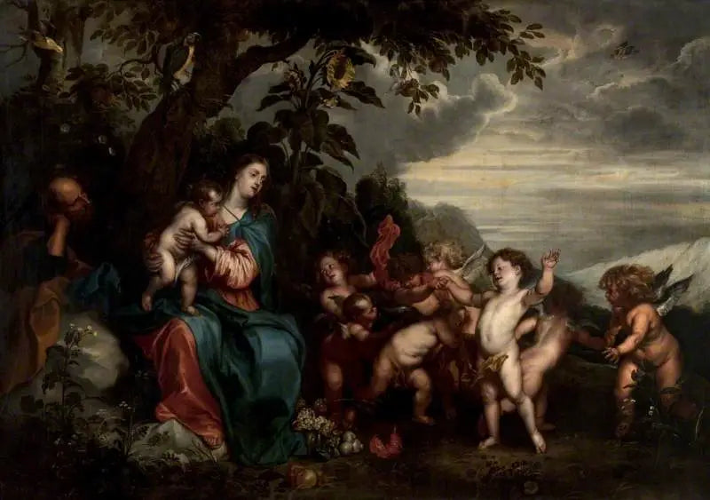 Lepo Egyptistä pakomatkalla - Antoine van Dyck
