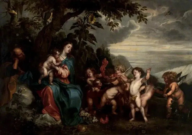 Lepo Egyptistä pakomatkalla - Antoine van Dyck