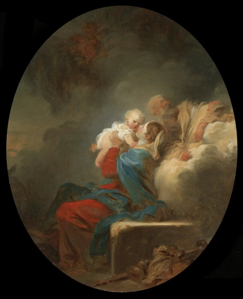 Lepo Egyptistä pakomatkalla - Jean-Honoré Fragonard