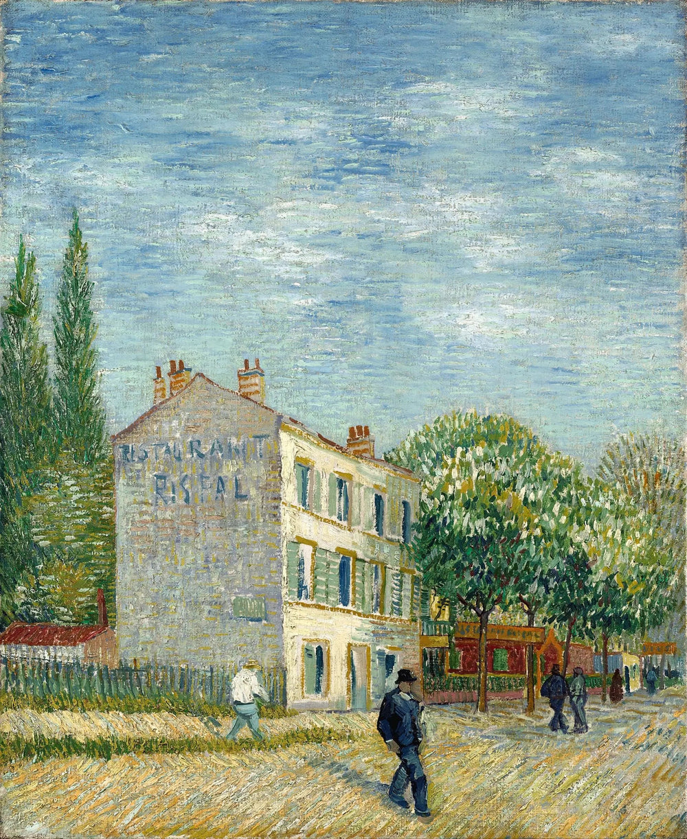 Le Restaurant Rispal à Asnières - Vincent van Gogh image 1 reproduction artisanale de tableau