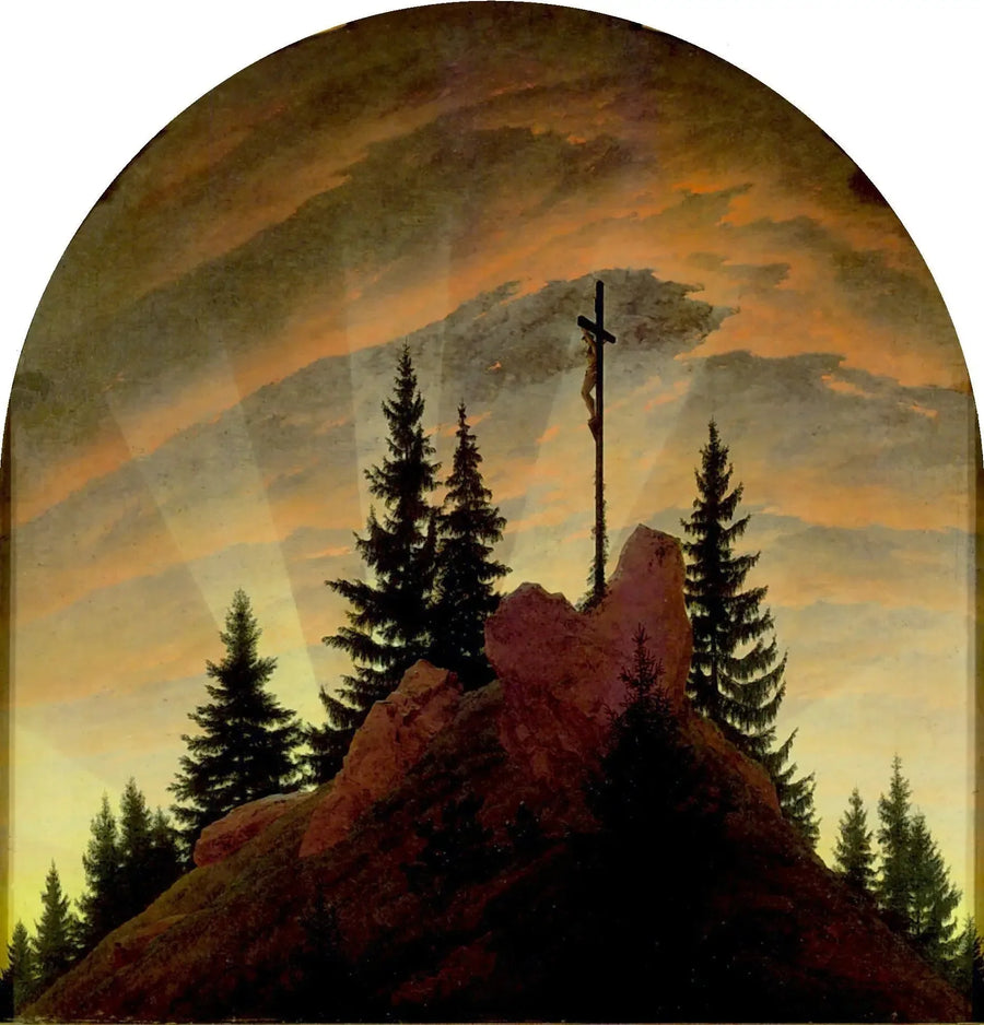 Tetschenin alttaritaulu - Caspar David Friedrich