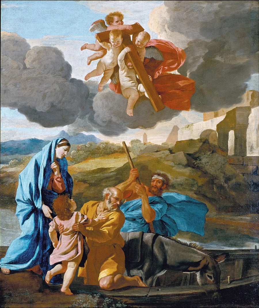 Egyptin paluu - Nicolas Poussin