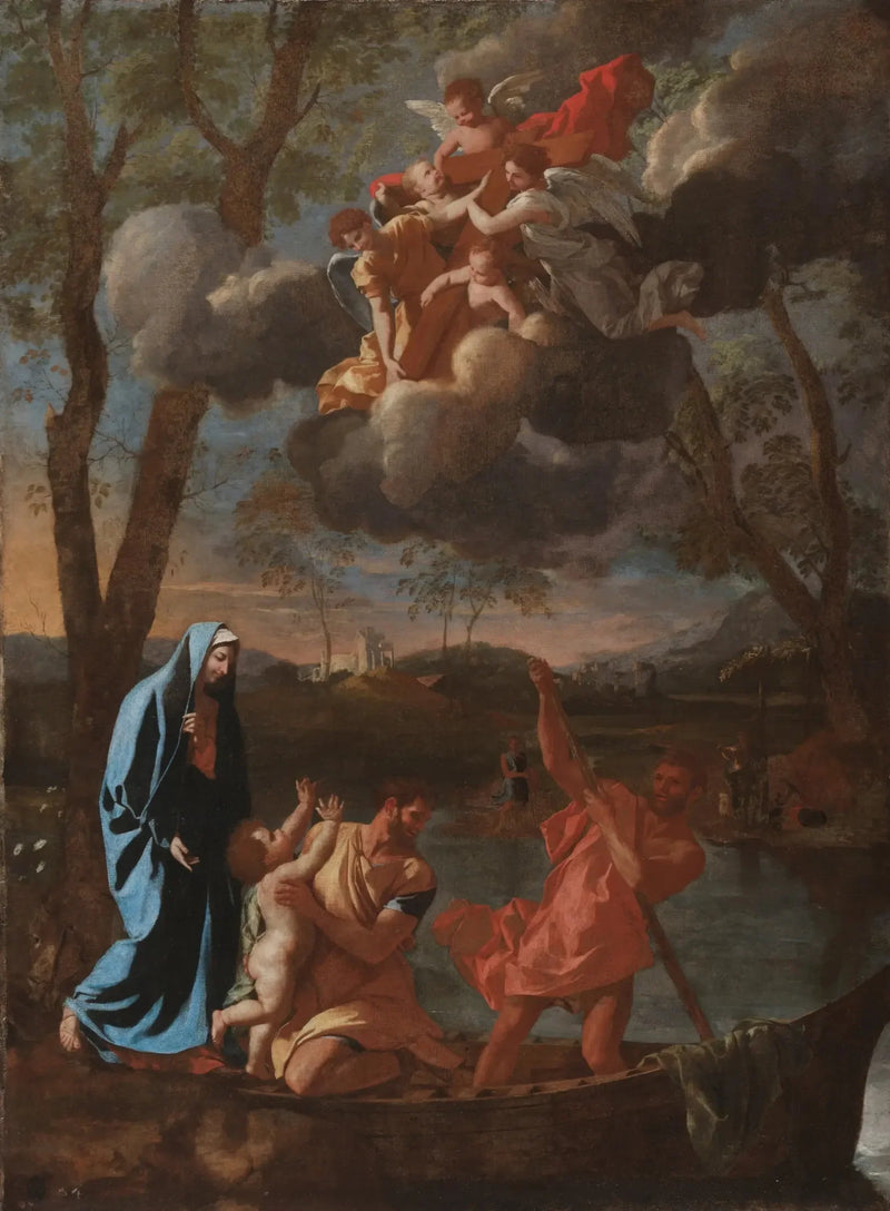 Egyptin paluu - Nicolas Poussin