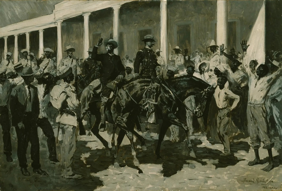 Gomezin paluu Havannaan - Frederic Remington