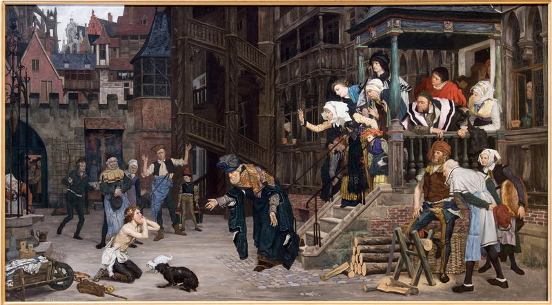 Aarretta palaava poika - James Tissot