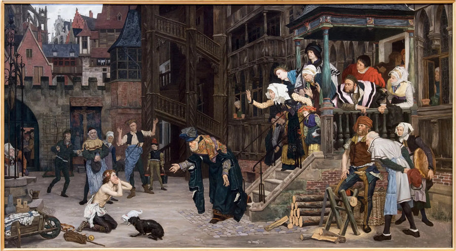 Aarretta palaava poika - James Tissot