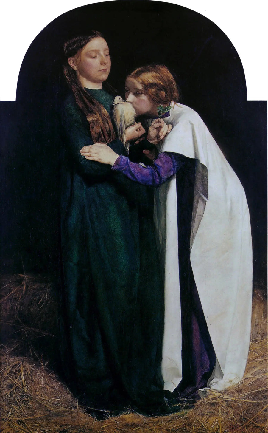 Kyyhkyn paluu arkkiin - John Everett Millais