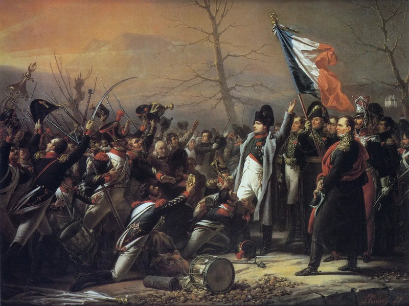 Napoléonin paluu Elban saarelta - Charles de Steuben