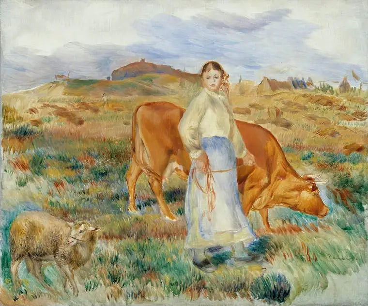 Peltojen paluu - Pierre-Auguste Renoir
