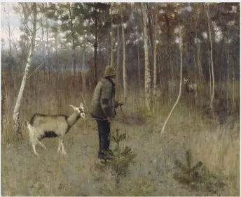 Vuohien paluu - John Lavery