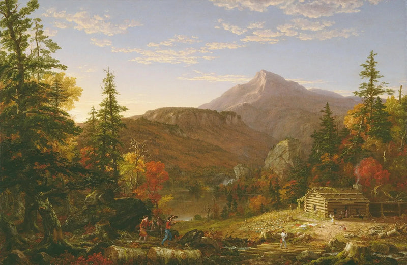 Metsästäjän paluu - Thomas Cole