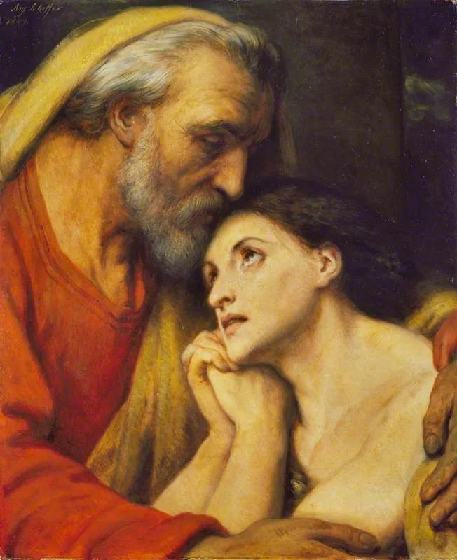Poikansa kotiinpaluun - Ary Scheffer