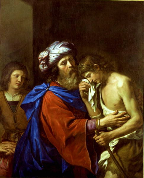 Poikansa paluun. - Guercino