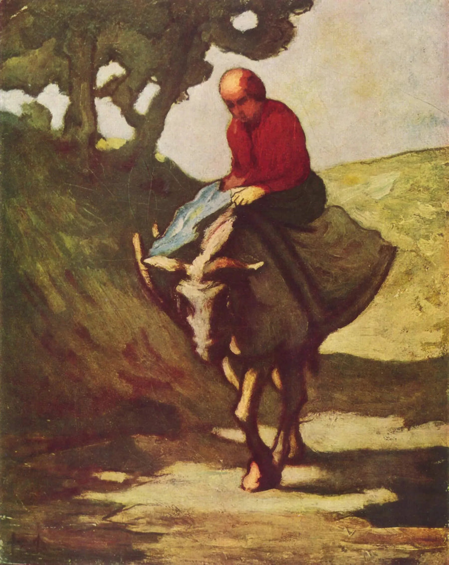 Markkinan paluu - Honoré Daumier