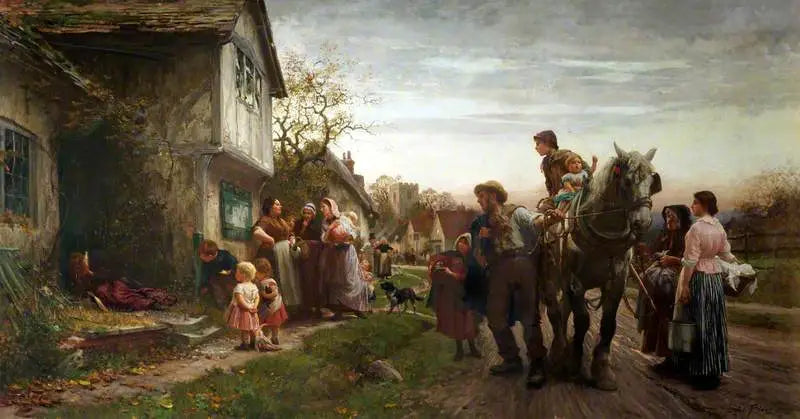 Rangaistuksen palautuminen - Luke Fildes