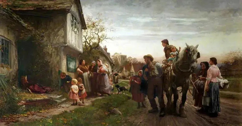 Rangaistuksen palautuminen - Luke Fildes