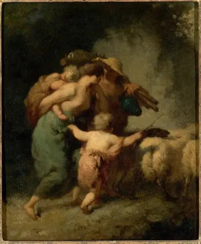Lauma palaa - Jean-François Millet