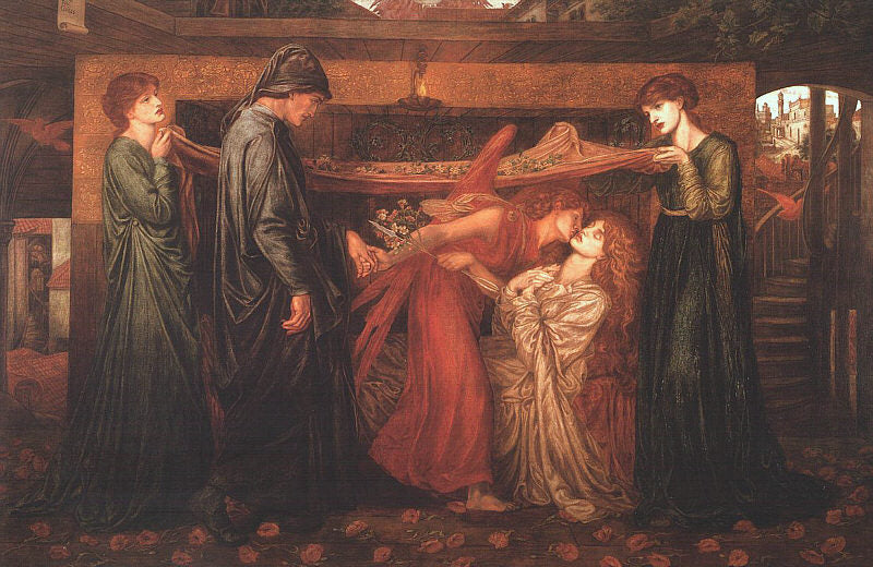 Danten unelma - Dante Gabriel Rossetti