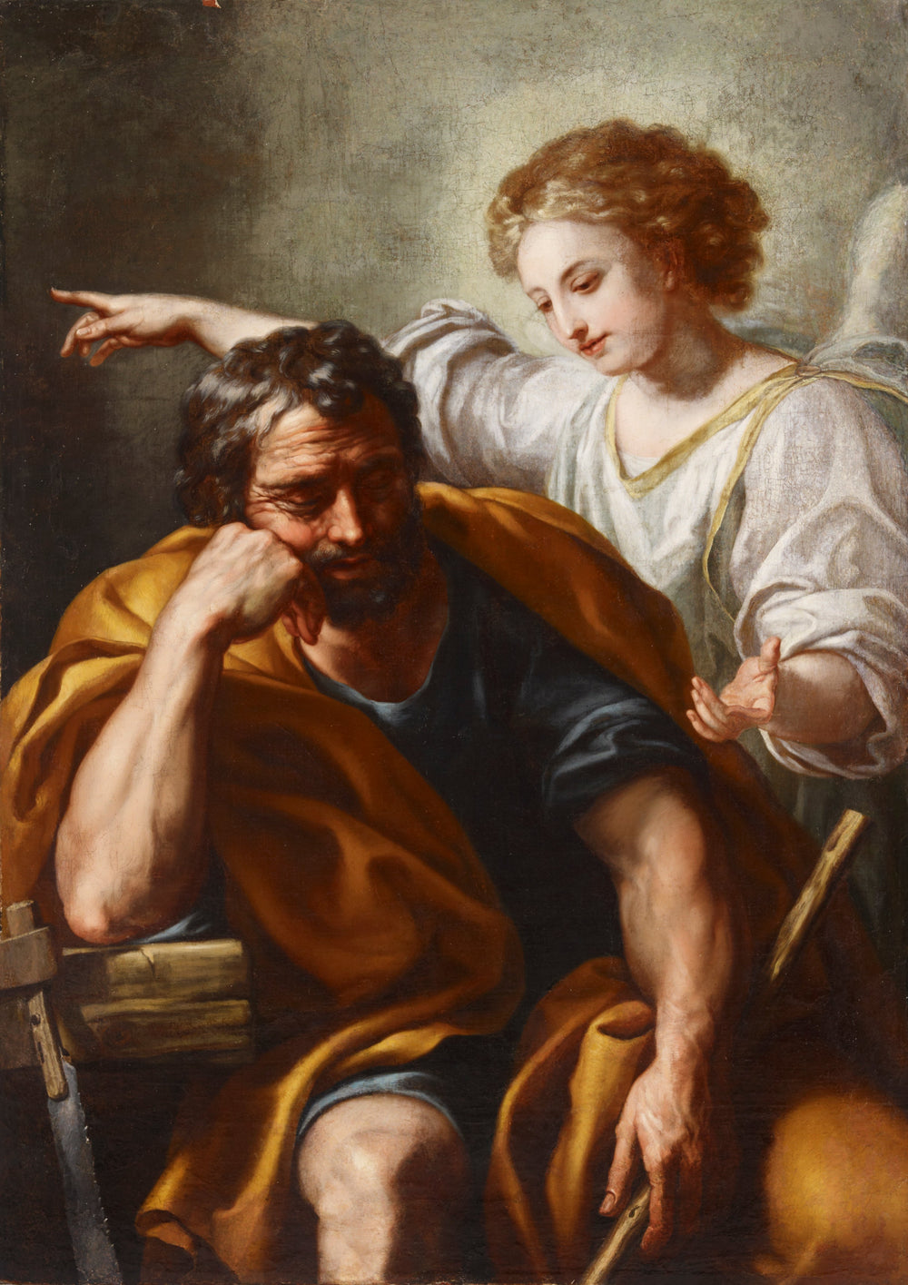 Le rêve de Joseph - Anton Raphael Mengs image 1 copie peinte à la main à l’huile