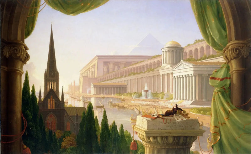 Arkkitehdin unelma - Thomas Cole