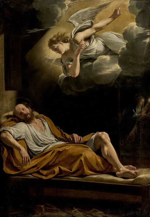 Pyhän Joosefin unelma - Philippe de Champaigne