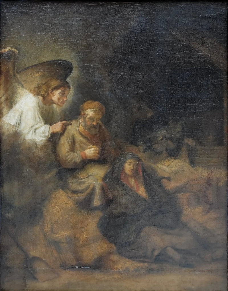 Pyhä Joosefin unelma - Rembrandt