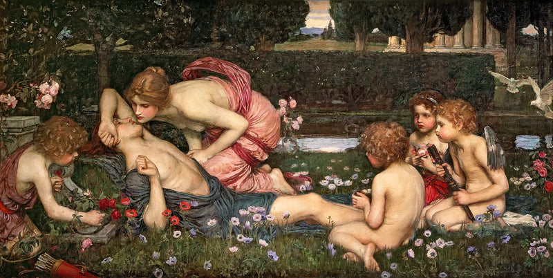 Adoniksen herääminen - John William Waterhouse