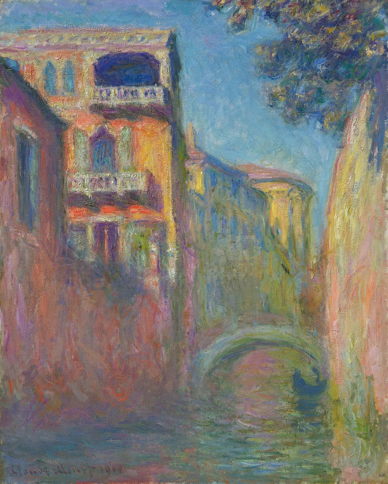 Rio de la Salute - Claude Monet