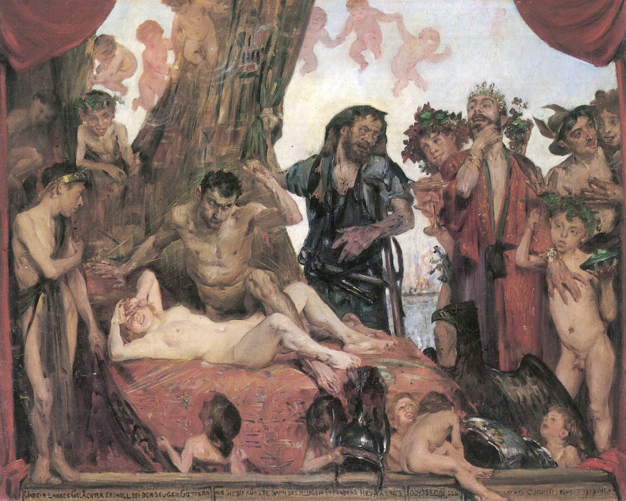 Homeerinen nauru - Lovis Corinth