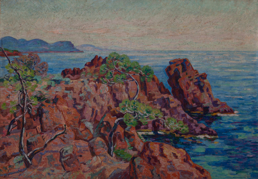 Le Rocher Gaupillat au Trayas - Armand Guillaumin - Alpha Reproduction
