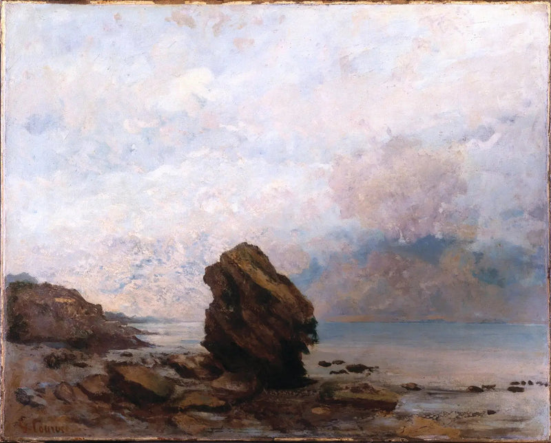 Erillinen kallio - Gustave Courbet