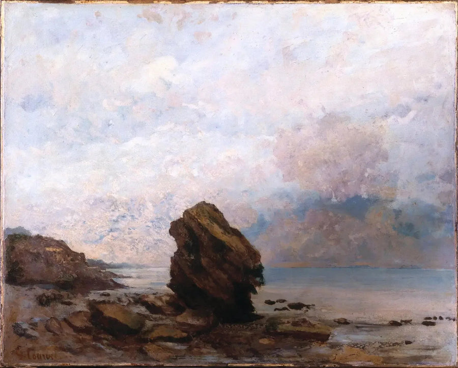 Erillinen kallio - Gustave Courbet