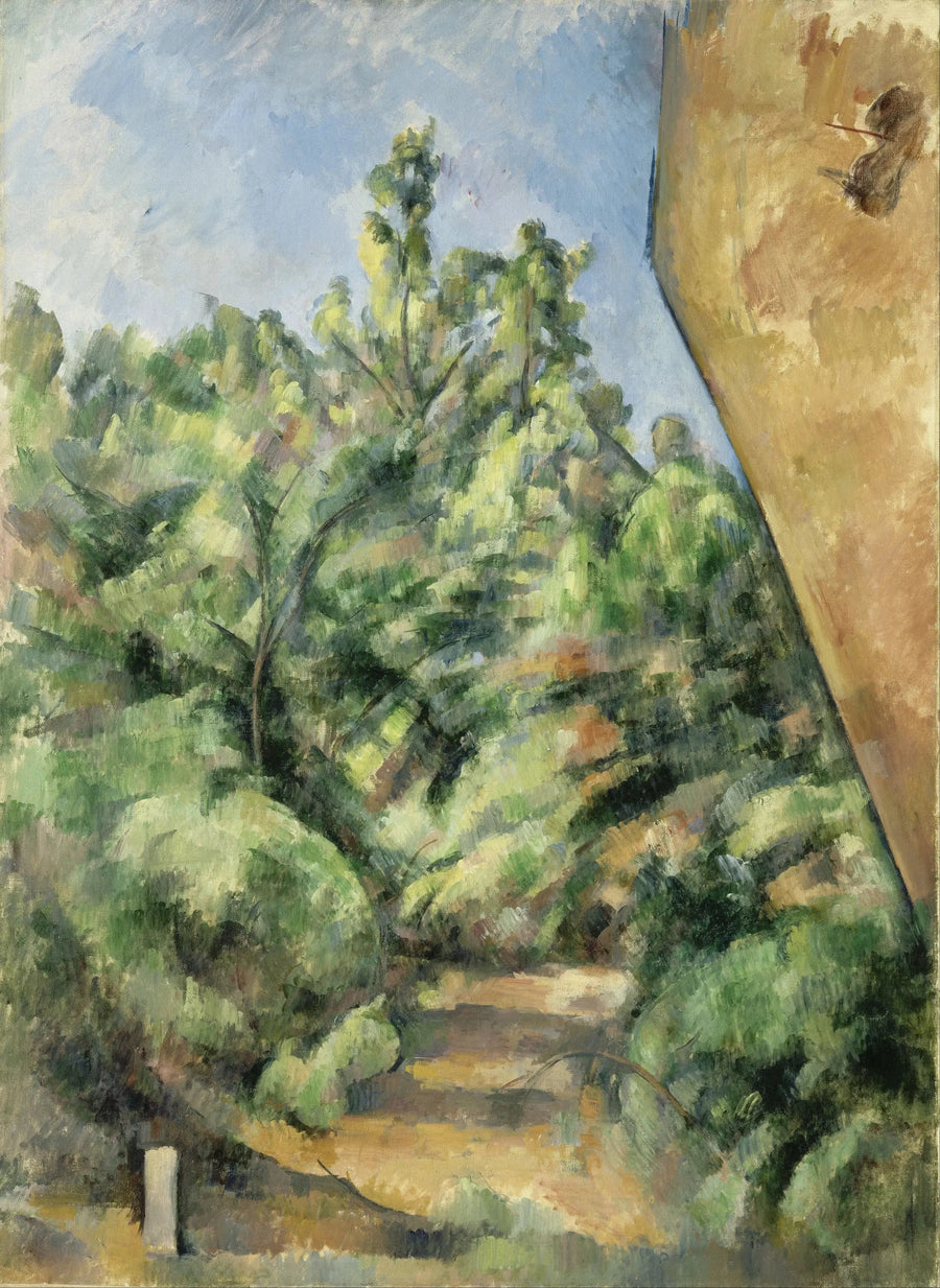 Punainen kallio - Paul Cézanne