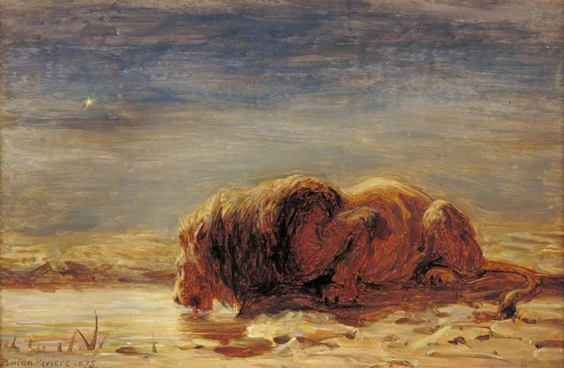 Kuningas juo - Briton Rivière
