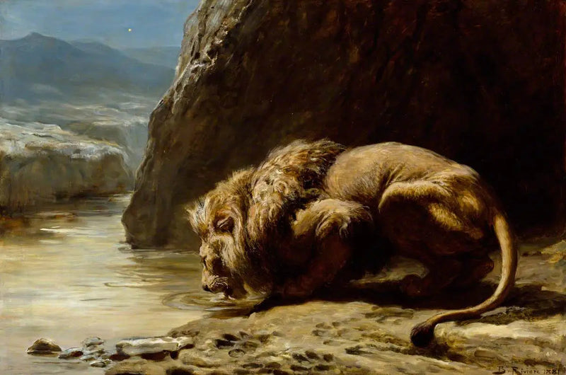 Kuningas juo - Briton Rivière