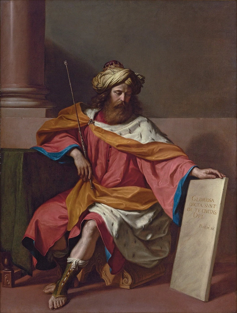 Daavidin kuningas - Guercino