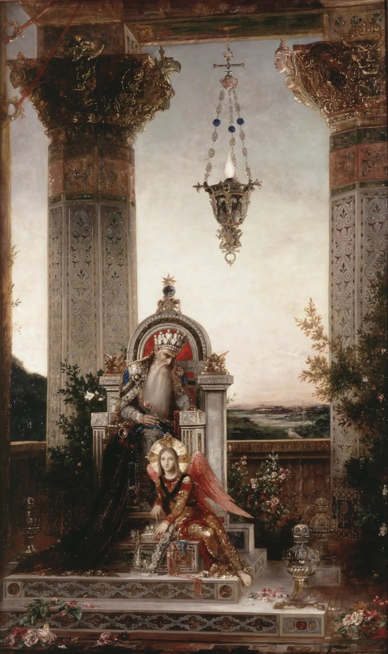 Daavidin kuningas - Gustave Moreau