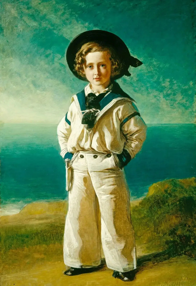 Kuningas Edvard VII (1841-1910), kun taas Albert Edvard, Walesin prinssi - Franz Xaver Winterhalter