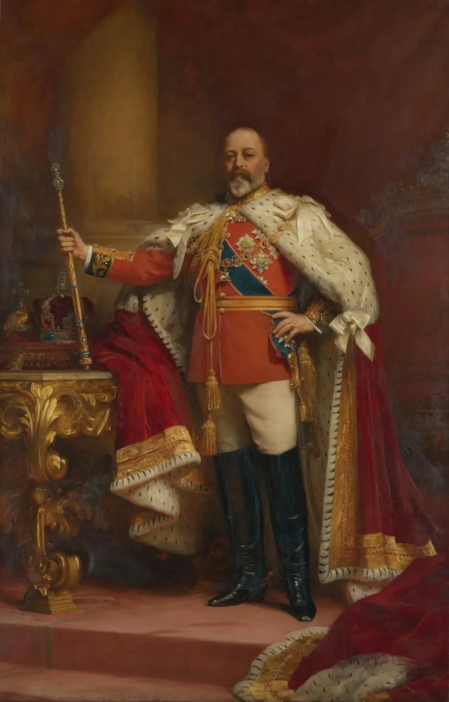 Kuningas Edvard VII (1841-1910) - Luke Fildes