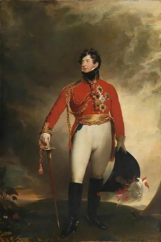 Kuningas George IV (1762-1830) kuninkaana - Thomas Lawrence