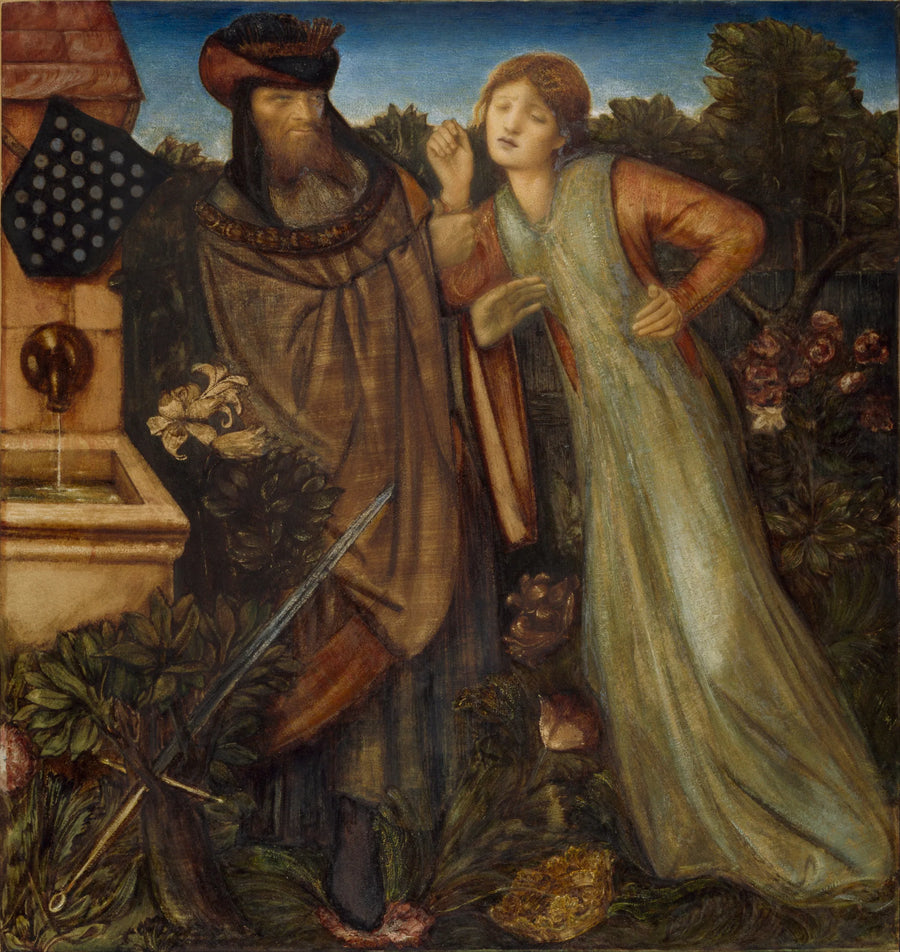 Kuningas Marc ja kaunis Iseult - Edward Burne-Jones
