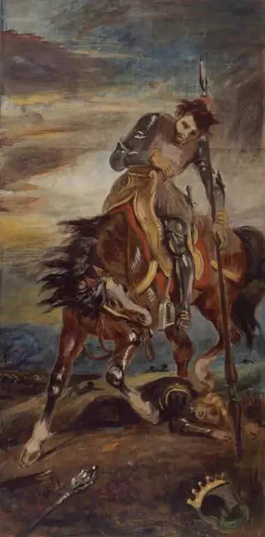 Kuningas Rodrigue - Eugène Delacroix