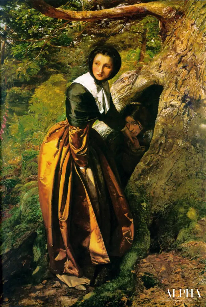 Le royaliste proscrit, 1651 - John Everett Millais - Reproductions de tableaux et peintures haut de gamme