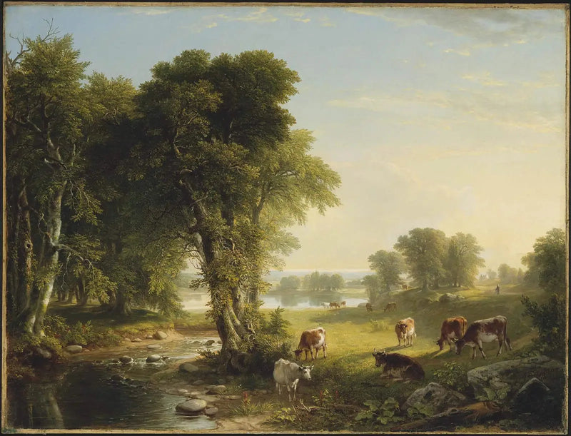 Kukkiva puro - Asher Brown Durand