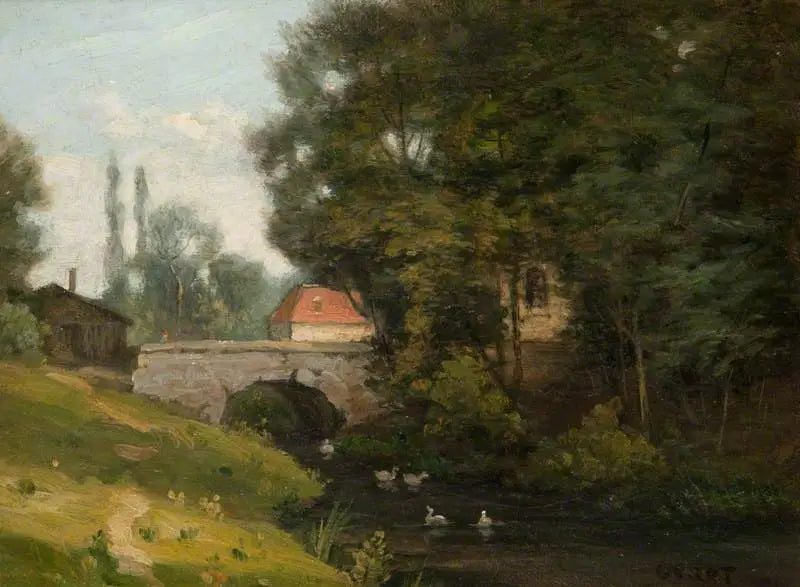 Myllyn puro - Jean-Baptiste Camille Corot