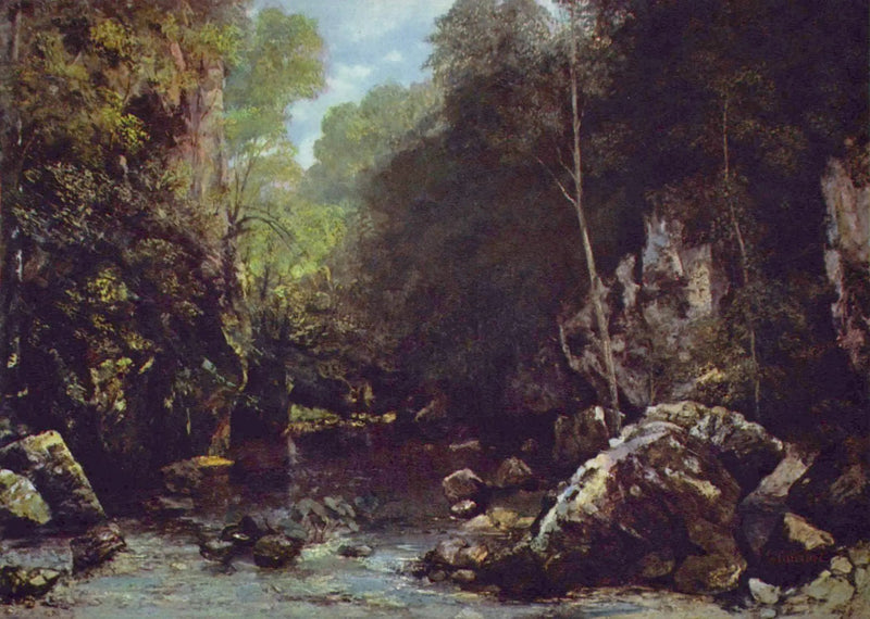 Musta puro - Gustave Courbet