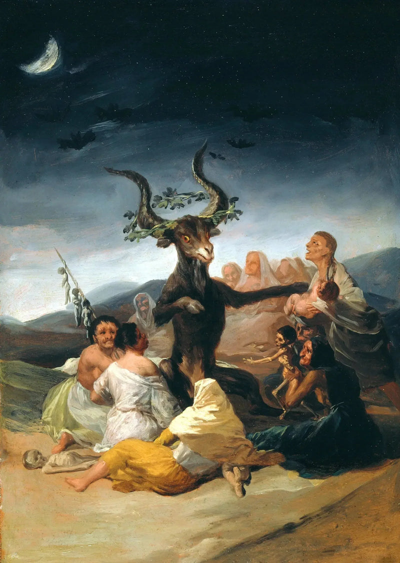 Noitien sabatti - Francisco de Goya